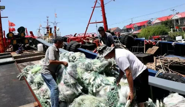 OBP海洋塑料认证​对废弃塑料渔网回收应用纺织领域